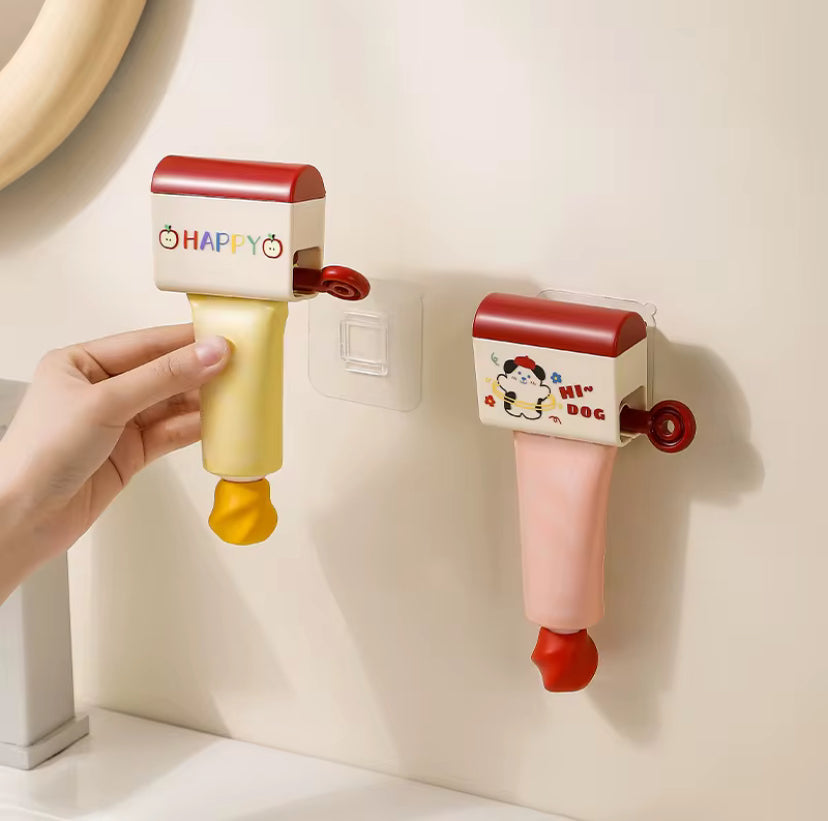 Distributeur mural anti-gaspillage pour dentifrice et soins – Pratique, propre et économique