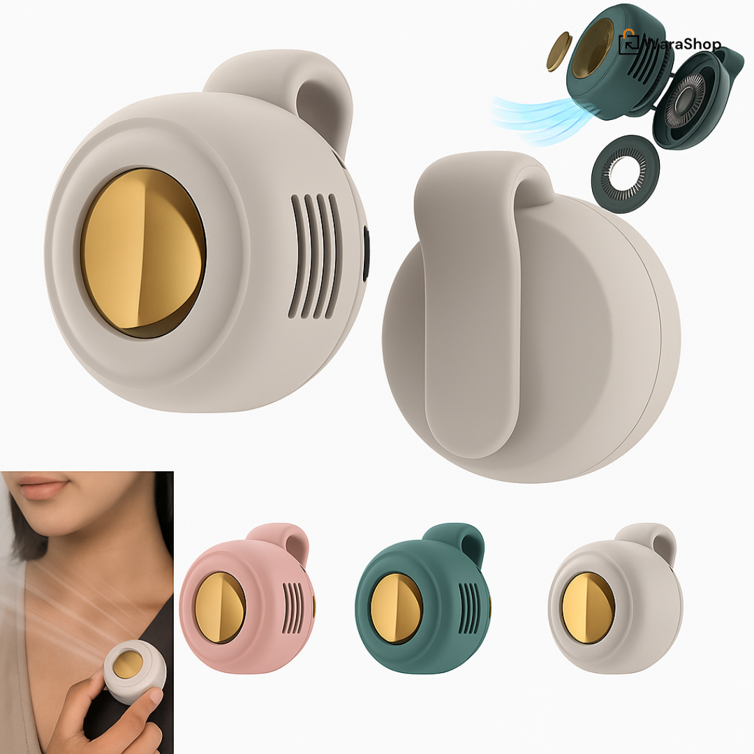 🌟 Mini Ventilateur 360° – Fraîcheur Instantanée pour un Été Sans Limites 🌟