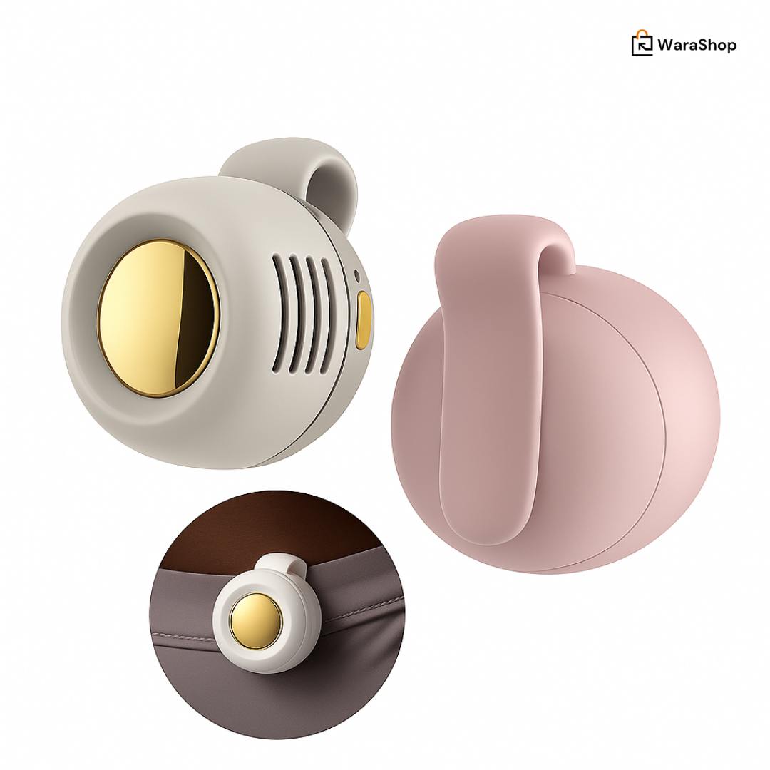 🌟 Mini Ventilateur 360° – Fraîcheur Instantanée pour un Été Sans Limites 🌟