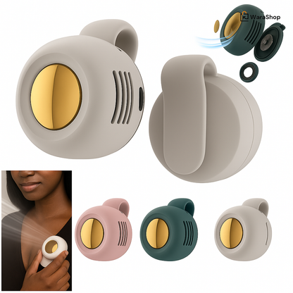 🌟 Mini Ventilateur 360° – Fraîcheur Instantanée pour un Été Sans Limites 🌟