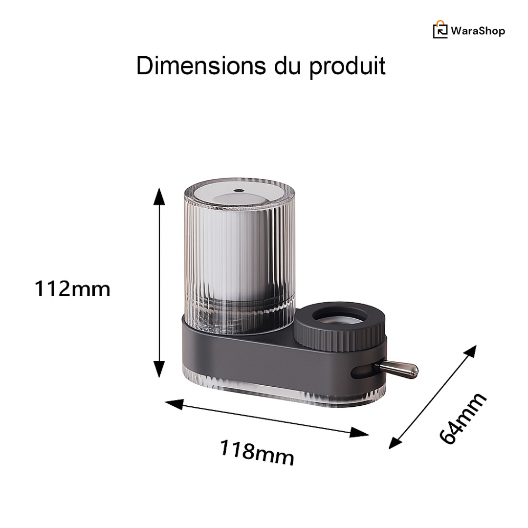 Filtre Premium à Eau Haute Précision – Purificateur Céramique 7 Étapes | Éco-Responsable & Réutilisable