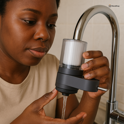 Filtre Premium à Eau Haute Précision – Purificateur Céramique 7 Étapes | Éco-Responsable & Réutilisable