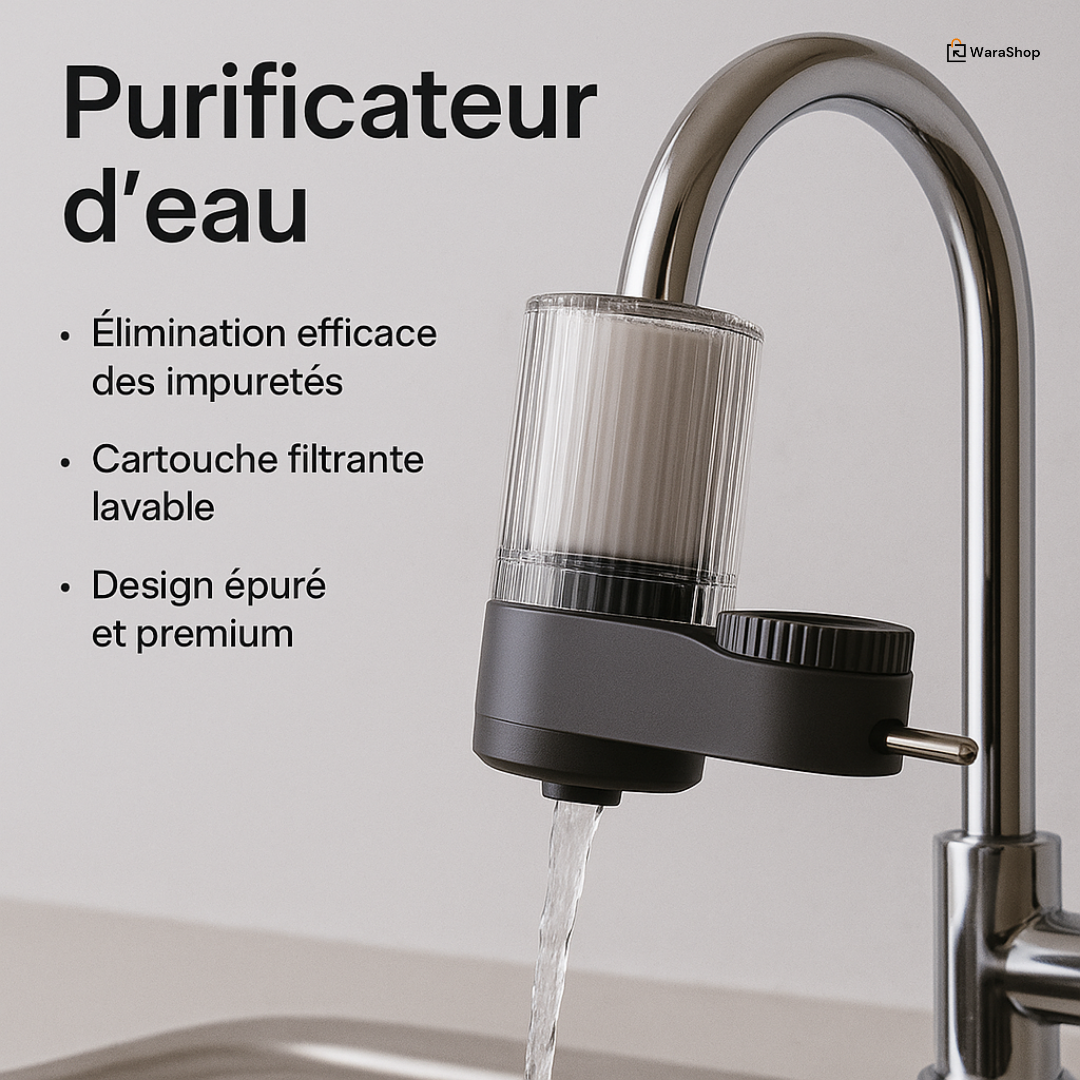 Filtre Premium à Eau Haute Précision – Purificateur Céramique 7 Étapes | Éco-Responsable & Réutilisable