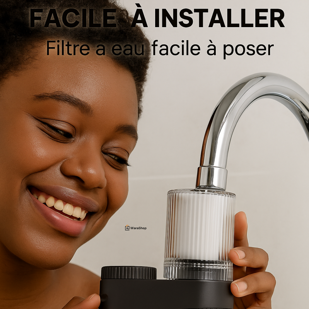 Filtre Premium à Eau Haute Précision – Purificateur Céramique 7 Étapes | Éco-Responsable & Réutilisable
