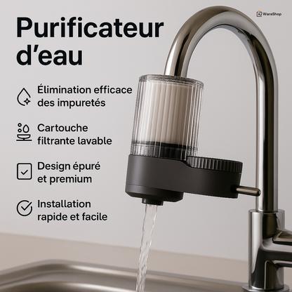Filtre Premium à Eau Haute Précision – Purificateur Céramique 7 Étapes | Éco-Responsable & Réutilisable