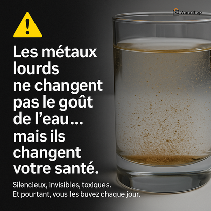 Filtre Premium à Eau Haute Précision – Purificateur Céramique 7 Étapes | Éco-Responsable & Réutilisable