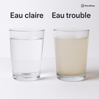 Filtre Premium à Eau Haute Précision – Purificateur Céramique 7 Étapes | Éco-Responsable & Réutilisable