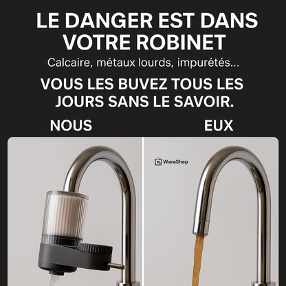 Filtre Premium à Eau Haute Précision – Purificateur Céramique 7 Étapes | Éco-Responsable & Réutilisable