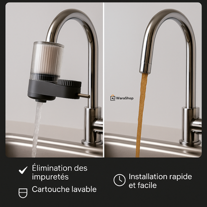 Filtre Premium à Eau Haute Précision – Purificateur Céramique 7 Étapes | Éco-Responsable & Réutilisable