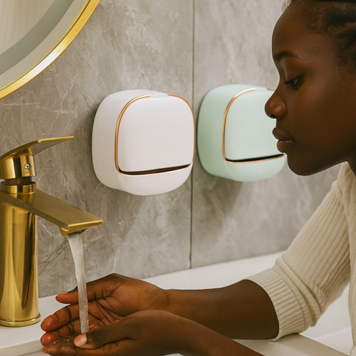 🧼 Distributeur mural hygiénique – Le détail qui transforme votre salle de bain