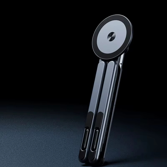 WaraStand Pro™ – Support magnétique pliable 4-en-1 en alliage d’aluminium Pliable & Design Premium