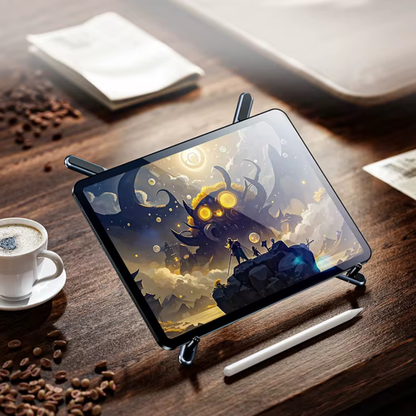 WaraStand Pro™ – Support magnétique pliable 4-en-1 en alliage d’aluminium Pliable & Design Premium