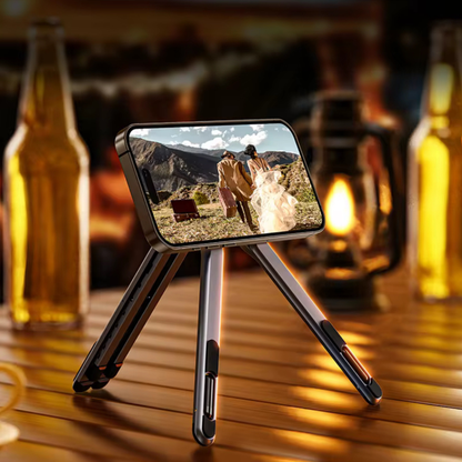 WaraStand Pro™ – Support magnétique pliable 4-en-1 en alliage d’aluminium Pliable & Design Premium