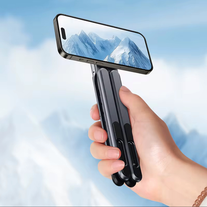 WaraStand Pro™ – Support magnétique pliable 4-en-1 en alliage d’aluminium Pliable & Design Premium