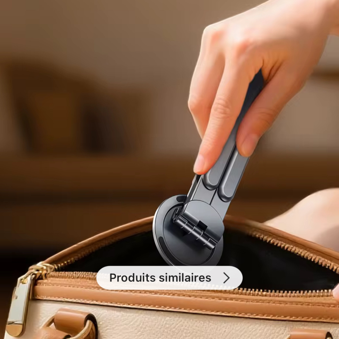 WaraStand Pro™ – Support magnétique pliable 4-en-1 en alliage d’aluminium Pliable & Design Premium