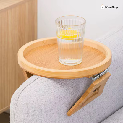 Table à Clipser en bois | Gain de Place, Elegant & Ultra Pratique et Design Naturel