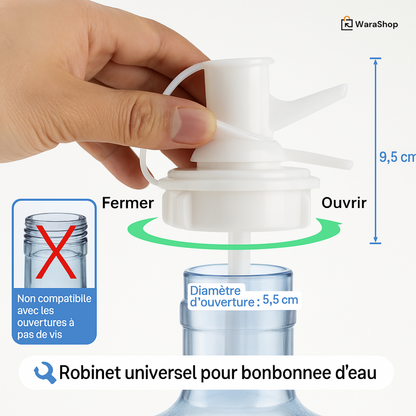 💧Support pour Bonbonne d’Eau (Robinet Offert !) – Stable, Pratique et Résistant