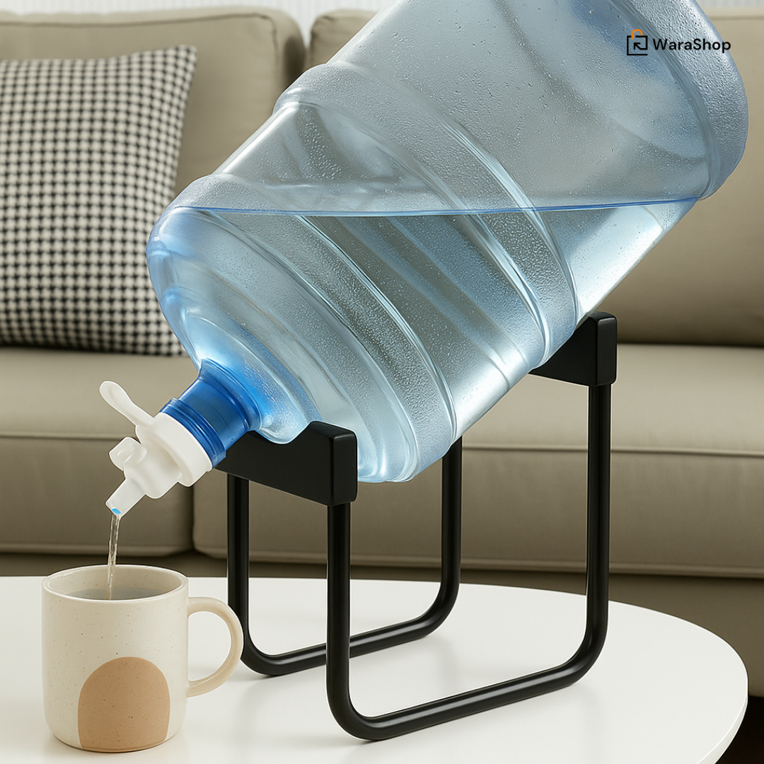 💧Support pour Bonbonne d’Eau (Robinet Offert !) – Stable, Pratique et Résistant