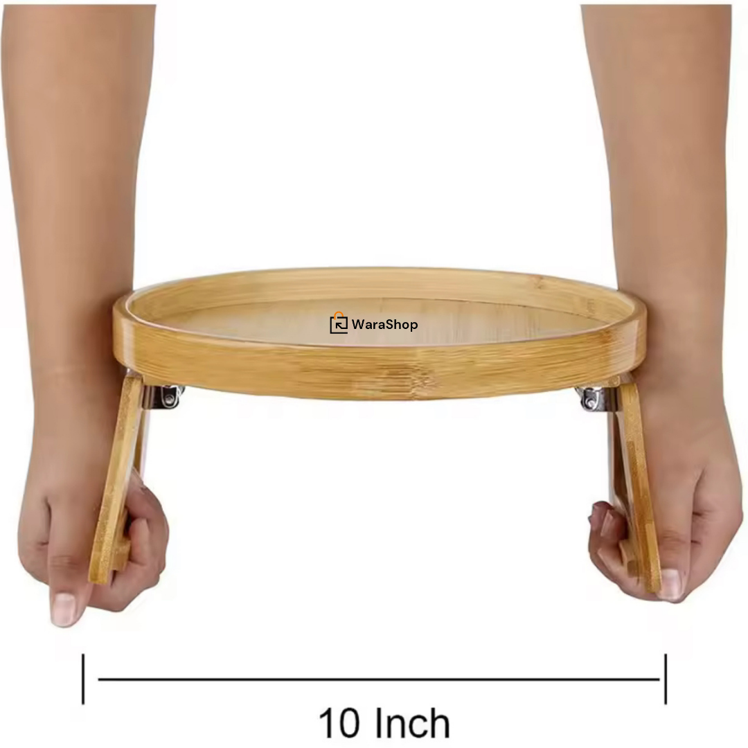 Table à Clipser en bois | Gain de Place, Elegant & Ultra Pratique et Design Naturel