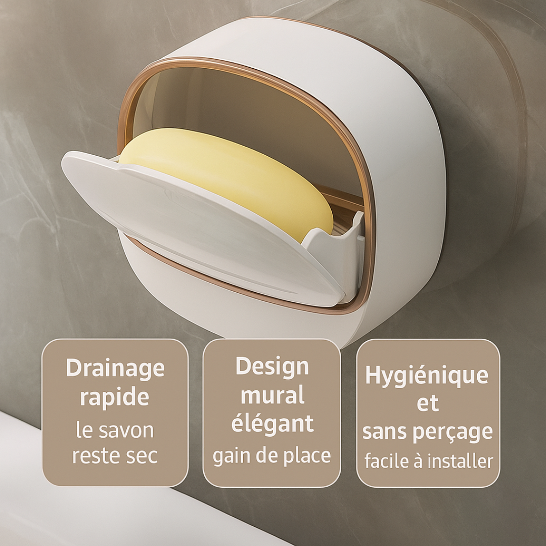 🧼 Distributeur mural hygiénique – Le détail qui transforme votre salle de bain