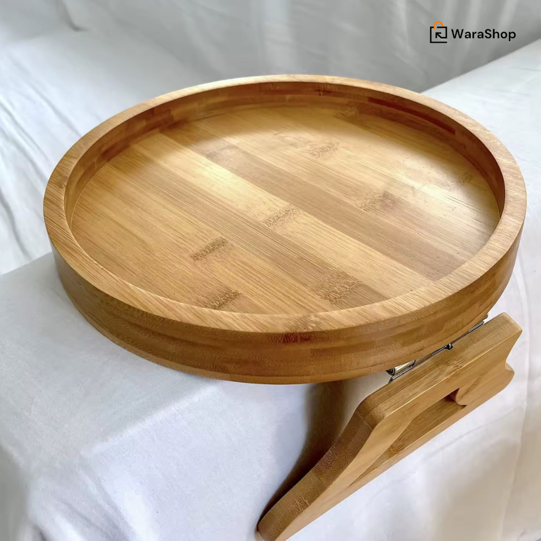 Table à Clipser en bois | Gain de Place, Elegant & Ultra Pratique et Design Naturel