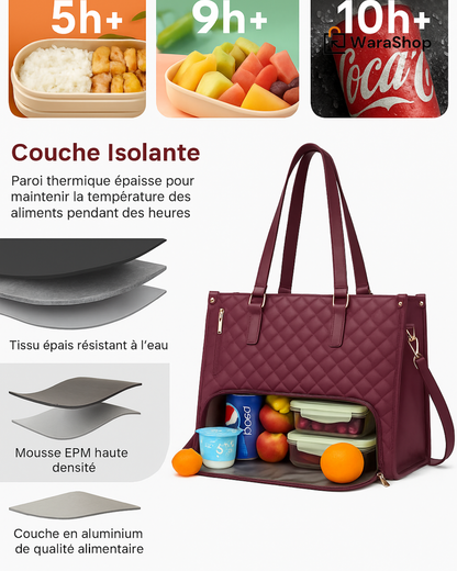 Sac à Bandoulière Multifonction - Parfait pour le Travail ou l’École