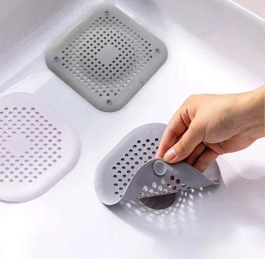 Filtre Anti-Obstruction Réutilisable – Évier, Douche, Lavabo