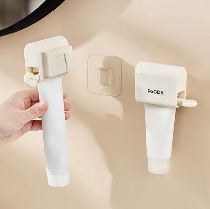 Distributeur mural anti-gaspillage pour dentifrice et soins – Pratique, propre et économique