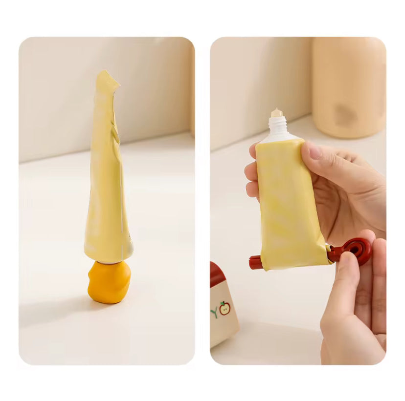 Distributeur mural anti-gaspillage pour dentifrice et soins – Pratique, propre et économique