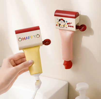 Distributeur mural anti-gaspillage pour dentifrice et soins – Pratique, propre et économique