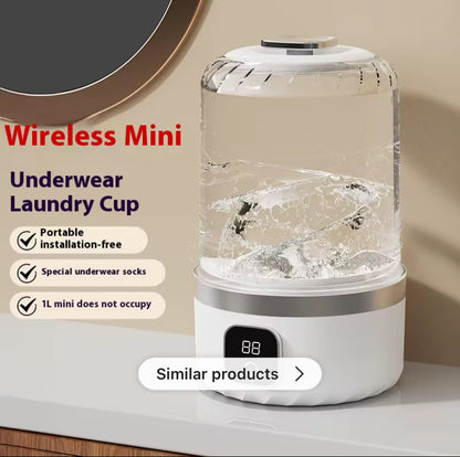 Mini Machine à Laver Portable – Spécial Sous-Vêtements & Voyages