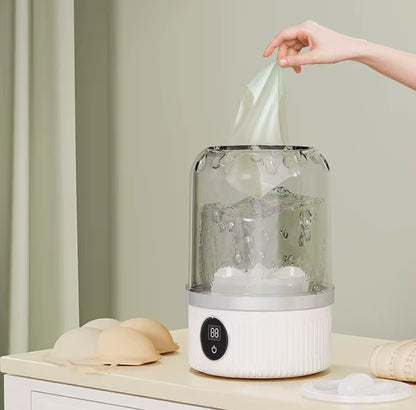 Mini Machine à Laver Portable – Spécial Sous-Vêtements & Voyages